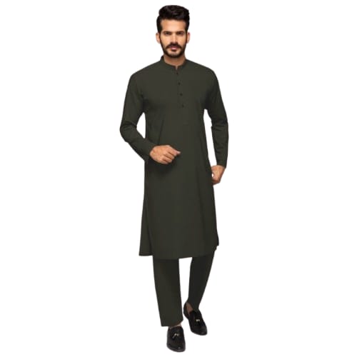 GREEN KAMEEZ SHALWAR