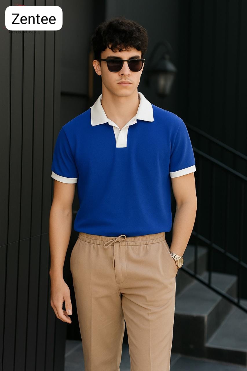 Premium Polo (Blue)