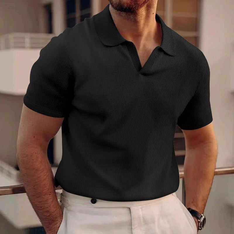 WAFFLE KNITTED | POLO TEES