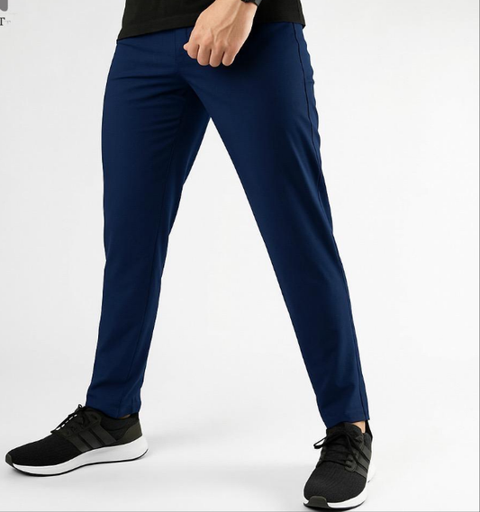 The Perfect Blue Fitted Trouser