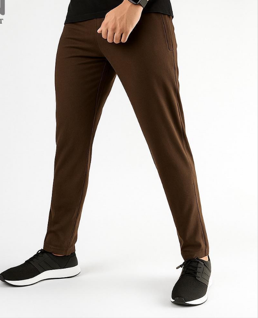 The Perfect Brown  Fitted Trouser