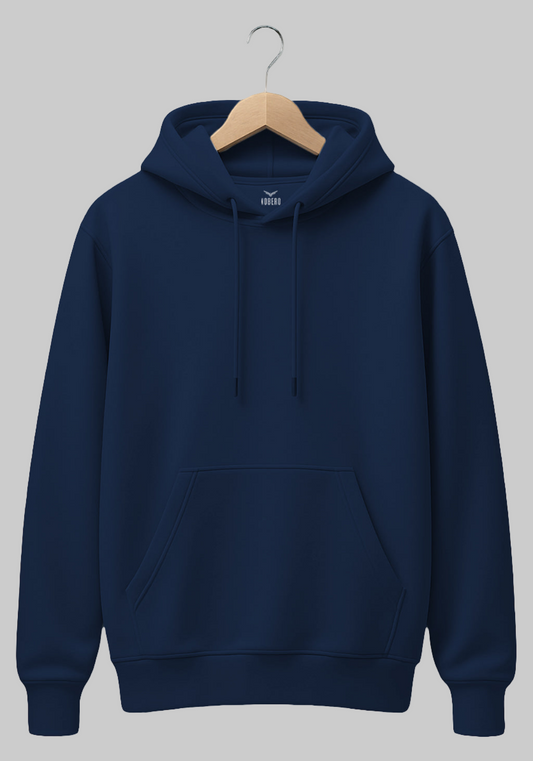 Premium Neavy Blue plain hoodie