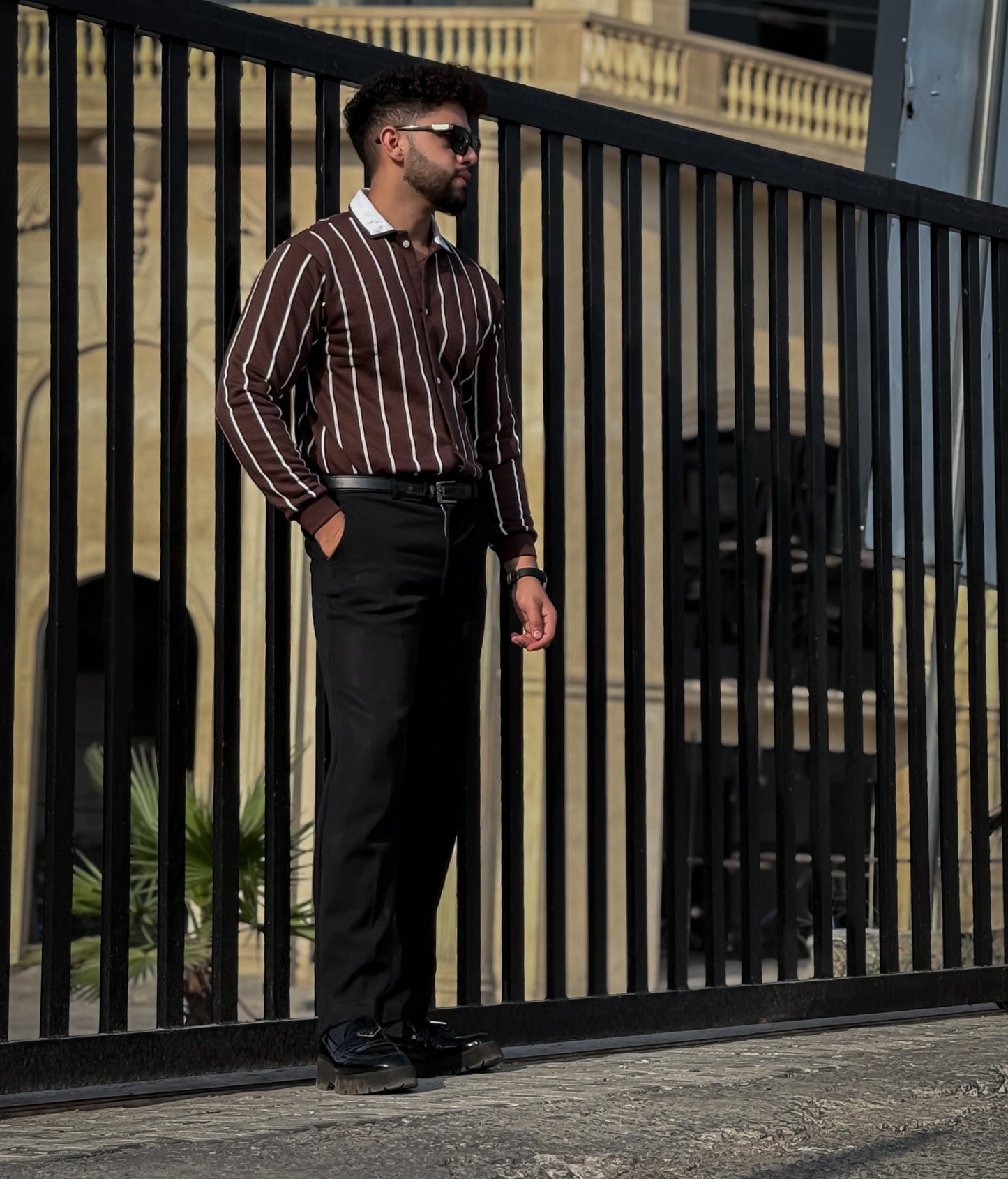 Classic Old Money Shirt - Brown