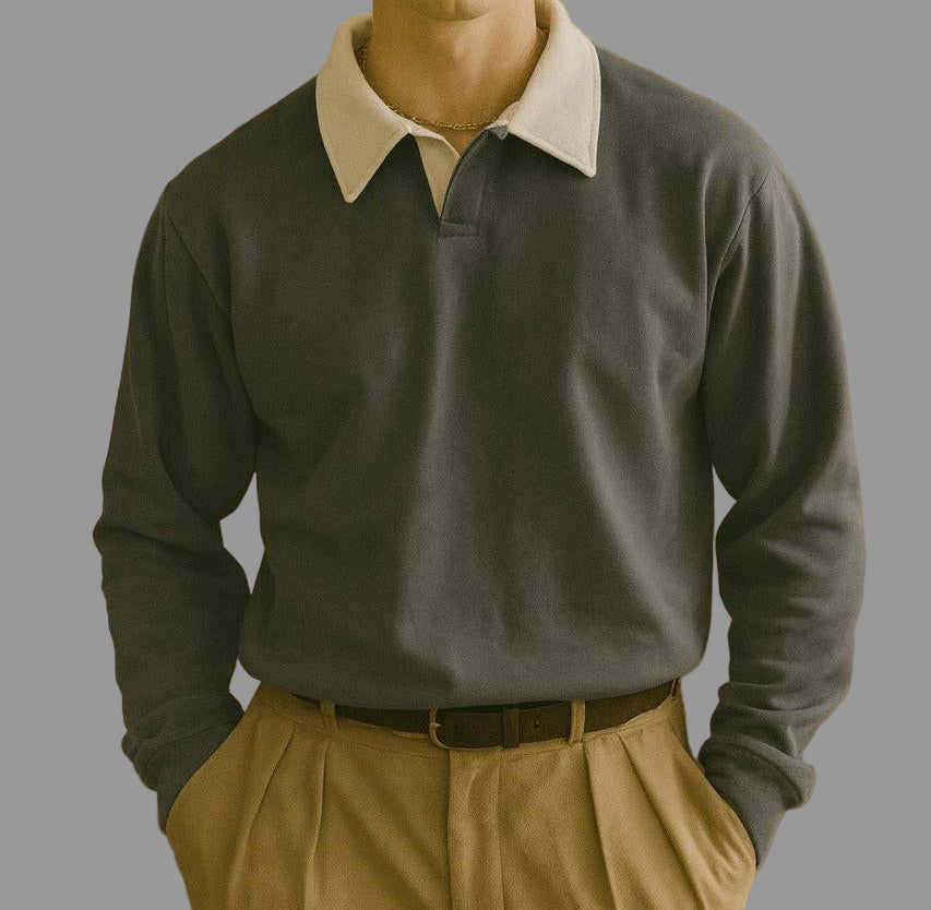 Retro Core Sweatshirt - Gray