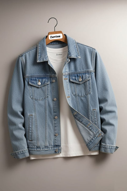 Blue denim Jacket unisex
